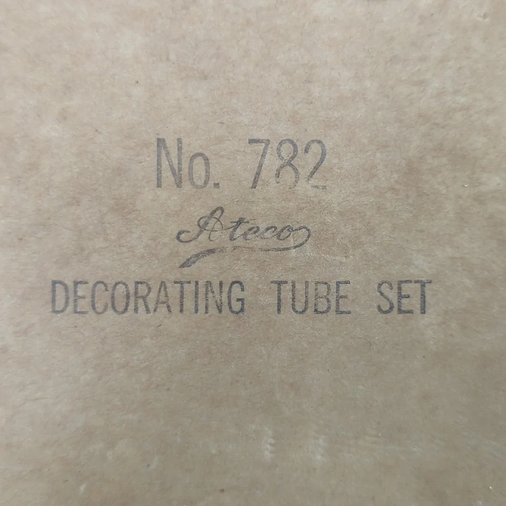 Vintage Ateco #782 Decorating Tube Set
